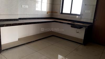 Kitchen Image of 2400 Sq.ft 3 BHK Apartment / Flat for rent in Pramukh Revanta, Vesu Surat for Rs. 32000