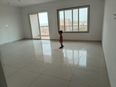 Hall Image of 1500 Sq.ft 3 BHK Apartment / Flat for rent in Anadi Galaxy Bliss, Chhani Vadodara for Rs. 22000