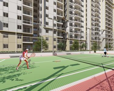 Image of 1367 Sq.ft 2 BHK Apartment / Flat for sale in Indis Viva City, Kondapur, Hyderabad for Rs. 12100000