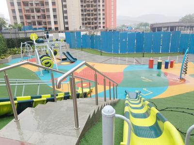 Image of 1566 Sq.ft 3 BHK Apartment / Flat for rent in Shapoorji Pallonji Joyville Sensorium, Maan, Pune for Rs. 39000