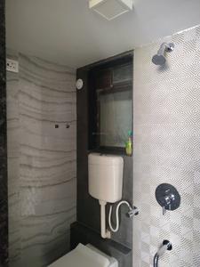 Common Bathroom Image of 700 Sq.ft 1 BHK Apartment / Flat for rent in Kavya Residency, Kasarvadavali Thane for Rs. 17001