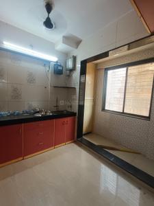 Kitchen Image of 650 Sq.ft 1 BHK Apartment / Flat for sale in Suyash Tower, Kopar Khairane Navi Mumbai for Rs. 9500000