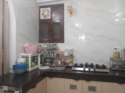 Kitchen Image of 1000 Sq.ft 2 BHK Builder Floor for sale in Swaraj Homes RWA A Block Malviya Nagar, Malviya Nagar New Delhi for Rs. 21000000