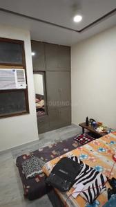 Bedroom Image of 700 Sq.ft 1 BHK Builder Floor for rent in Hari Nagar New Delhi for Rs. 16500