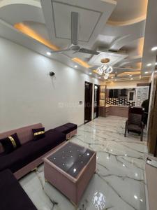Living Room Image of 1000 Sq.ft 3 BHK Builder Floor for rent in Rajouri Garden New Delhi for Rs. 45000