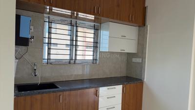 Kitchen Image of 600 Sq.ft 1 BHK Apartment / Flat for rent in Nagavara Bengaluru for Rs. 30000