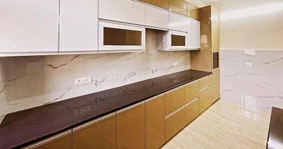 Kitchen Image of 3000 Sq.ft 4 BHK Builder Floor for rent in Sector 10 Gurgaon for Rs. 60000