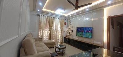 Living Room Image of 1551 Sq.ft 3 BHK Apartment / Flat for sale in Bhartiya Nikoo Homes Phase 2, Thanisandra Bengaluru for Rs. 19500000