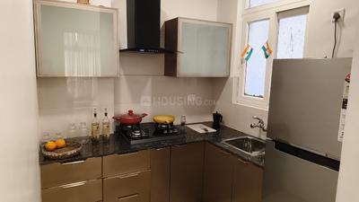 Kitchen Image of 1150 Sq.ft 3 BHK Apartment / Flat for sale in Excella Kutumb, Sultanpur Road Lucknow for Rs. 6600000
