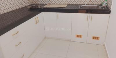 Kitchen Image of 734 Sq.ft 3 BHK Apartment / Flat for rent in Urbanrise Revolution One, Padur Chennai for Rs. 35000