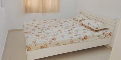 Bedroom Image of 734 Sq.ft 3 BHK Apartment / Flat for rent in Urbanrise Revolution One, Padur Chennai for Rs. 35000