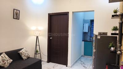 Living Room Image of 552 Sq.ft 1 BHK Apartment / Flat for rent in BTM Layout Bengaluru for Rs. 29000