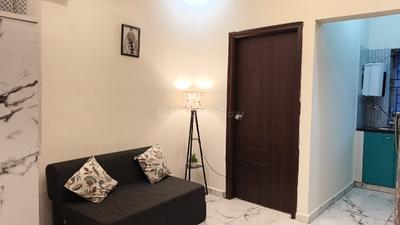 Living Room Image of 552 Sq.ft 1 BHK Apartment / Flat for rent in BTM Layout Bengaluru for Rs. 29000