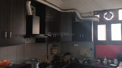 Kitchen Image of 1700 Sq.ft 3 BHK Apartment / Flat for sale in Kesarwani Apartments, Sector 5 Dwarka New Delhi for Rs. 32100000