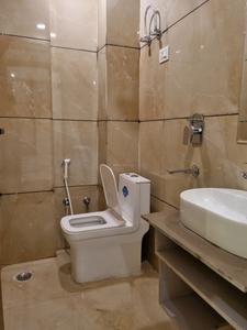 Common Bathroom Image of 900 Sq.ft 3 BHK Apartment / Flat for sale in Hans Luxury Floor, Hastsal New Delhi for Rs. 6200000