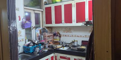 Kitchen Image of 669 Sq.ft 2 BHK Builder Floor for sale in Shahdara New Delhi for Rs. 6500000