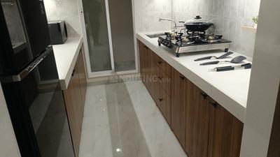 Kitchen Image of 450 Sq.ft 1 BHK Apartment / Flat for sale in Vihang Valley, Kasarvadavali Thane for Rs. 6000000