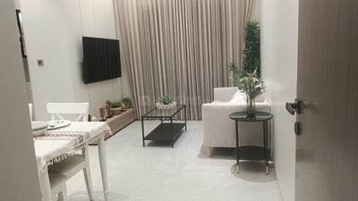 Living Room Image of 650 Sq.ft 2 BHK Apartment / Flat for sale in Vihang Valley, Kasarvadavali Thane for Rs. 8700000