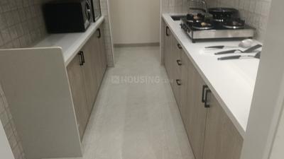 Kitchen Image of 650 Sq.ft 2 BHK Apartment / Flat for sale in Vihang Valley, Kasarvadavali Thane for Rs. 8700000