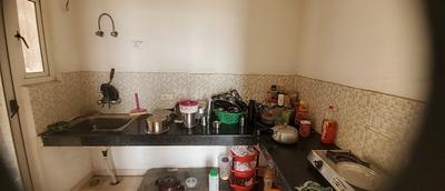 Kitchen Image of 858 Sq.ft 2 BHK Apartment / Flat for sale in Aditya Luxuria Estate, Bamheta Village Ghaziabad for Rs. 5600000