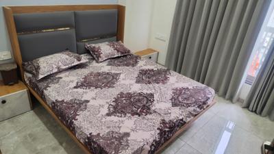 Bedroom Image of 1252 Sq.ft 2 BHK Apartment / Flat for rent in Keshvam Skycity, Koba Gandhinagar for Rs. 25000