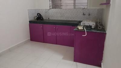 Kitchen Image of 640 Sq.ft 1 BHK Apartment / Flat for rent in Amba Nagari, Dhanori Pune for Rs. 18000