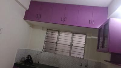 Kitchen Image of 640 Sq.ft 1 BHK Apartment / Flat for rent in Amba Nagari, Dhanori Pune for Rs. 18000