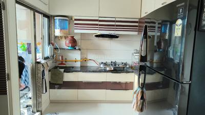 Kitchen Image of 1736 Sq.ft 3 BHK Apartment / Flat for sale in Shree Ashta Ocean Colina, Nirnay Nagar Ahmedabad for Rs. 13000000