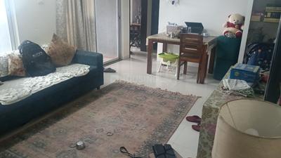 Living Room Image of 1108 Sq.ft 2 BHK Apartment / Flat for rent in Gini Belvista Phase II, Dhanori Pune for Rs. 25000
