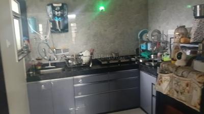 Kitchen Image of 1108 Sq.ft 2 BHK Apartment / Flat for rent in Gini Belvista Phase II, Dhanori Pune for Rs. 25000