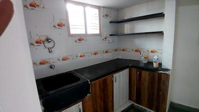 Kitchen Image of 1000 Sq.ft 2 BHK Independent House for rent in Rayasandra Bengaluru for Rs. 21000