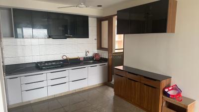 Kitchen Image of 1172 Sq.ft 3.5 BHK Apartment / Flat for rent in Malabar Exotica, Vaishno Devi Circle Ahmedabad for Rs. 43000