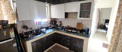 Kitchen Image of 554 Sq.ft 2 BHK Apartment / Flat for sale in Breez Global Hill View, Sector 11 Sohna Gurgaon for Rs. 4500000
