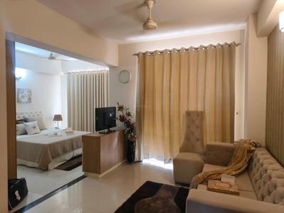 Living Room Image of 601 Sq.ft 1 BHK Apartment / Flat for sale in Eminence Kimberly Suits, Sector 112 Gurgaon for Rs. 9500000