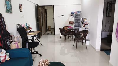 Living Room Image of 580 Sq.ft 1 BHK Apartment / Flat for sale in Sanghvi S3 Proxima, Chembur Mumbai for Rs. 12500000