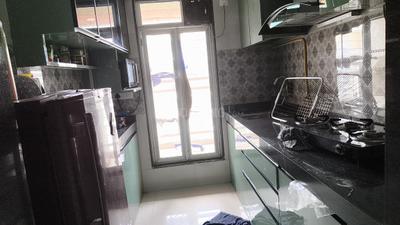 Kitchen Image of 580 Sq.ft 1 BHK Apartment / Flat for sale in Sanghvi S3 Proxima, Chembur Mumbai for Rs. 12500000