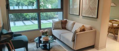 Living Room Image of 800 Sq.ft 2 BHK Apartment / Flat for sale in Eternia At Kalpataru Parkcity, Kolshet Thane for Rs. 14900000