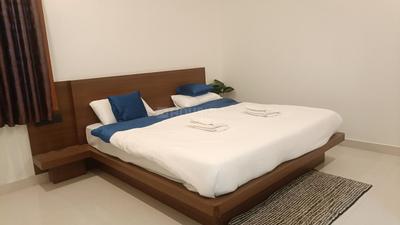 Bedroom Image of 750 Sq.ft 1 BHK Apartment / Flat for rent in Byrathi Bengaluru for Rs. 26999