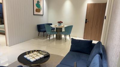 Living Room Image of 670 Sq.ft 2 BHK Apartment / Flat for sale in Sahakar Shree Ram Krishna Garden, Mira Road East Mira Bhayandar for Rs. 9900000
