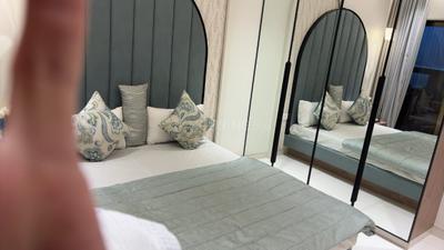 Bedroom Image of 670 Sq.ft 2 BHK Apartment / Flat for sale in Sahakar Shree Ram Krishna Garden, Mira Road East Mira Bhayandar for Rs. 9900000