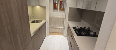 Kitchen Image of 450 Sq.ft 1 BHK Apartment / Flat for sale in JP The Palace, Mira Road East Mira Bhayandar for Rs. 8300000