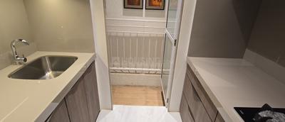 Kitchen Image of 450 Sq.ft 1 BHK Apartment / Flat for sale in JP The Palace, Mira Road East Mira Bhayandar for Rs. 8300000