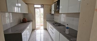 Kitchen Image of 1200 Sq.ft 3 BHK Apartment / Flat for rent in Godrej The Trees, Vikhroli East Mumbai for Rs. 175000