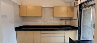 Kitchen Image of 610 Sq.ft 1 BHK Apartment / Flat for sale in Sudarshan Sky Heights, Thane West Thane for Rs. 6754686