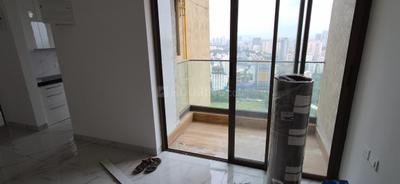 Balcony Image of 700 Sq.ft 2 BHK Apartment / Flat for rent in Raymond Ten X Habitat Raymond Realty Tower F, Thane West Thane for Rs. 48000