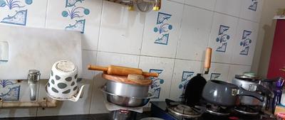 Kitchen Image of 500 Sq.ft 1 BHK Apartment / Flat for sale in Vighnaharta CHS, Parel Mumbai for Rs. 16000000