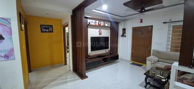 Living Room Image of 1735 Sq.ft 3 BHK Apartment / Flat for rent in Crown Whistling Woods, Manchirevula Hyderabad for Rs. 60000