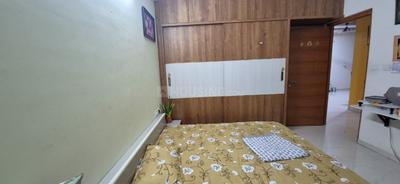 Bedroom Image of 1735 Sq.ft 3 BHK Apartment / Flat for rent in Crown Whistling Woods, Manchirevula Hyderabad for Rs. 60000