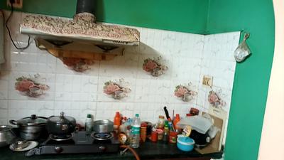 Kitchen Image of 754 Sq.ft 2 BHK Apartment / Flat for sale in Paschim Putiary Kolkata for Rs. 3200000