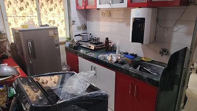 Kitchen Image of 580 Sq.ft 1 BHK Apartment / Flat for sale in Airoli Navi Mumbai for Rs. 4500000